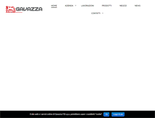Tablet Screenshot of gavazzafratelli.com